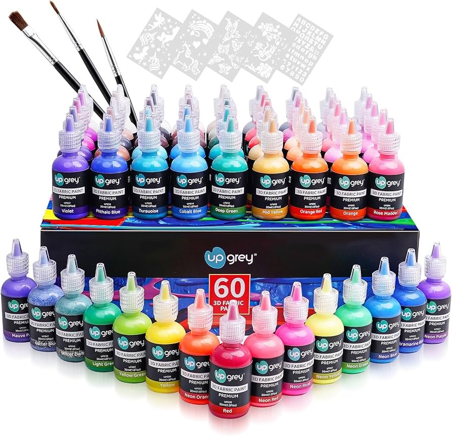 3D Puffy Washable Fabric Paint