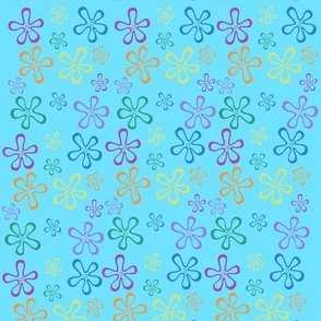 Bikini Bottom Scenic Print Quilting Cotton