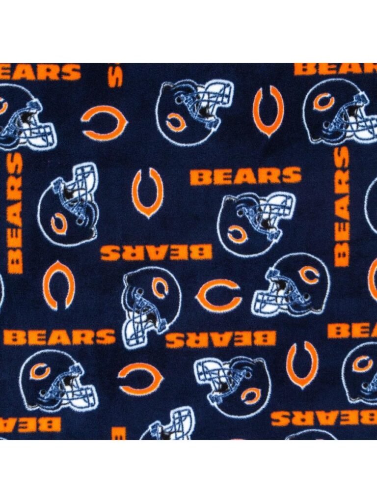 Chicago Bears Fabric - Official NFL Team Fabric Collection