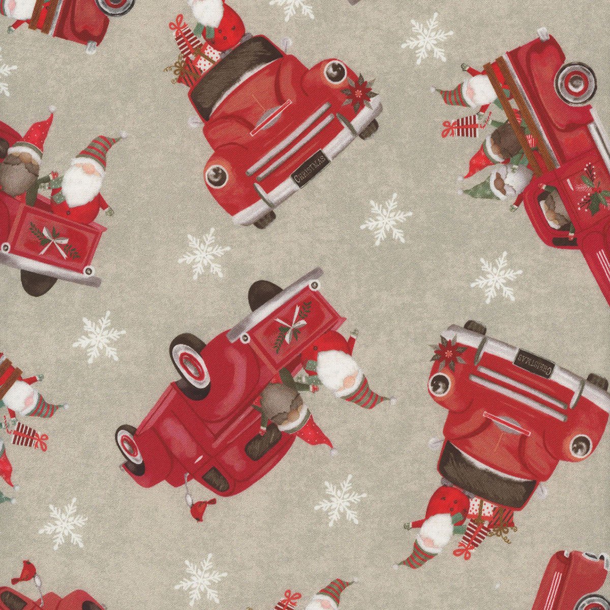 JoAnn Christmas Fabric - Festive Holiday Fabric for Seasonal Crafts and Quilts