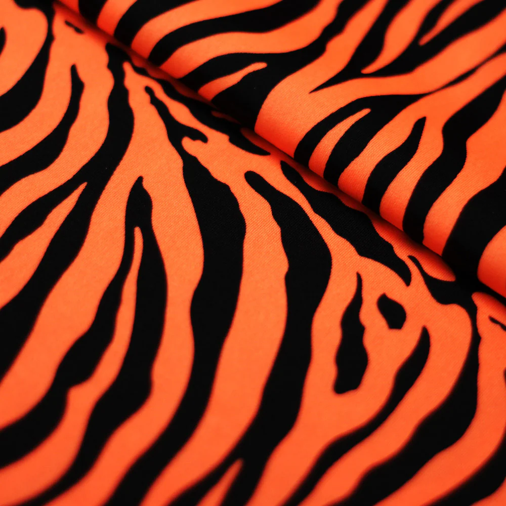 Classic Zebra Stripe Fleece Fabric