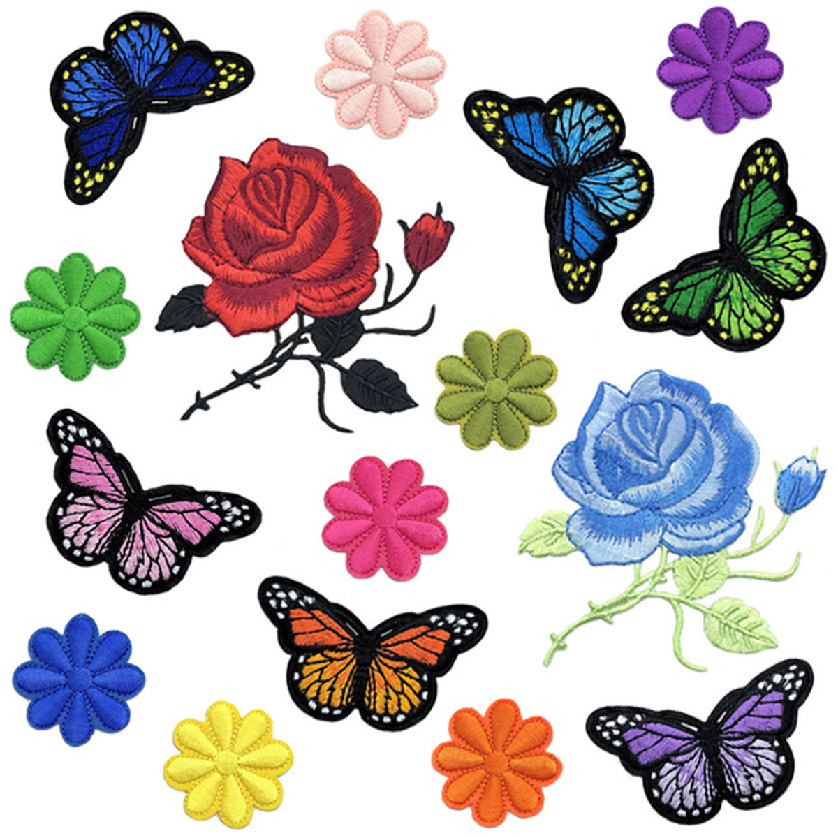 Decorative Embroidered Patches