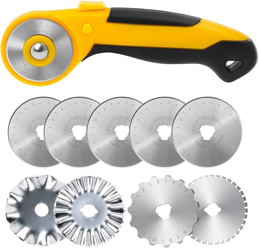 Deluxe Rotary Cutting Set with Multiple Blades