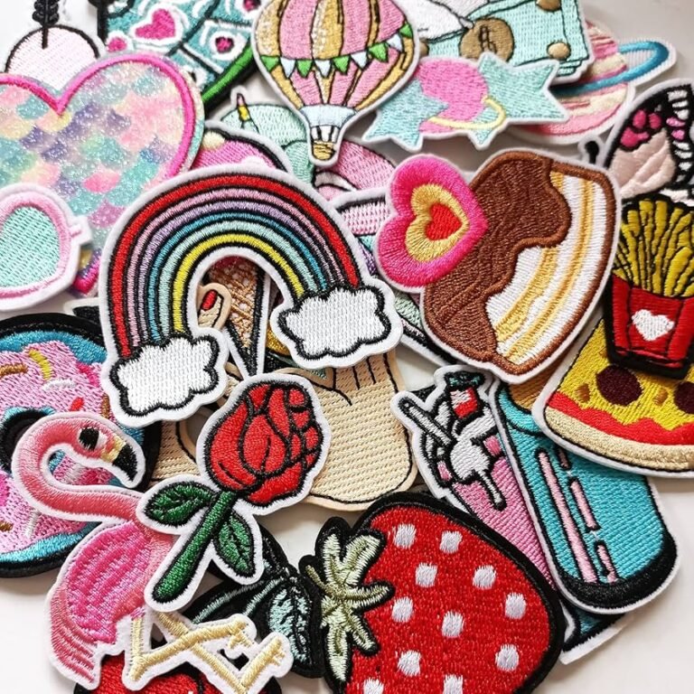 Fabric Patches for Clothing Repairs and Creative Projects