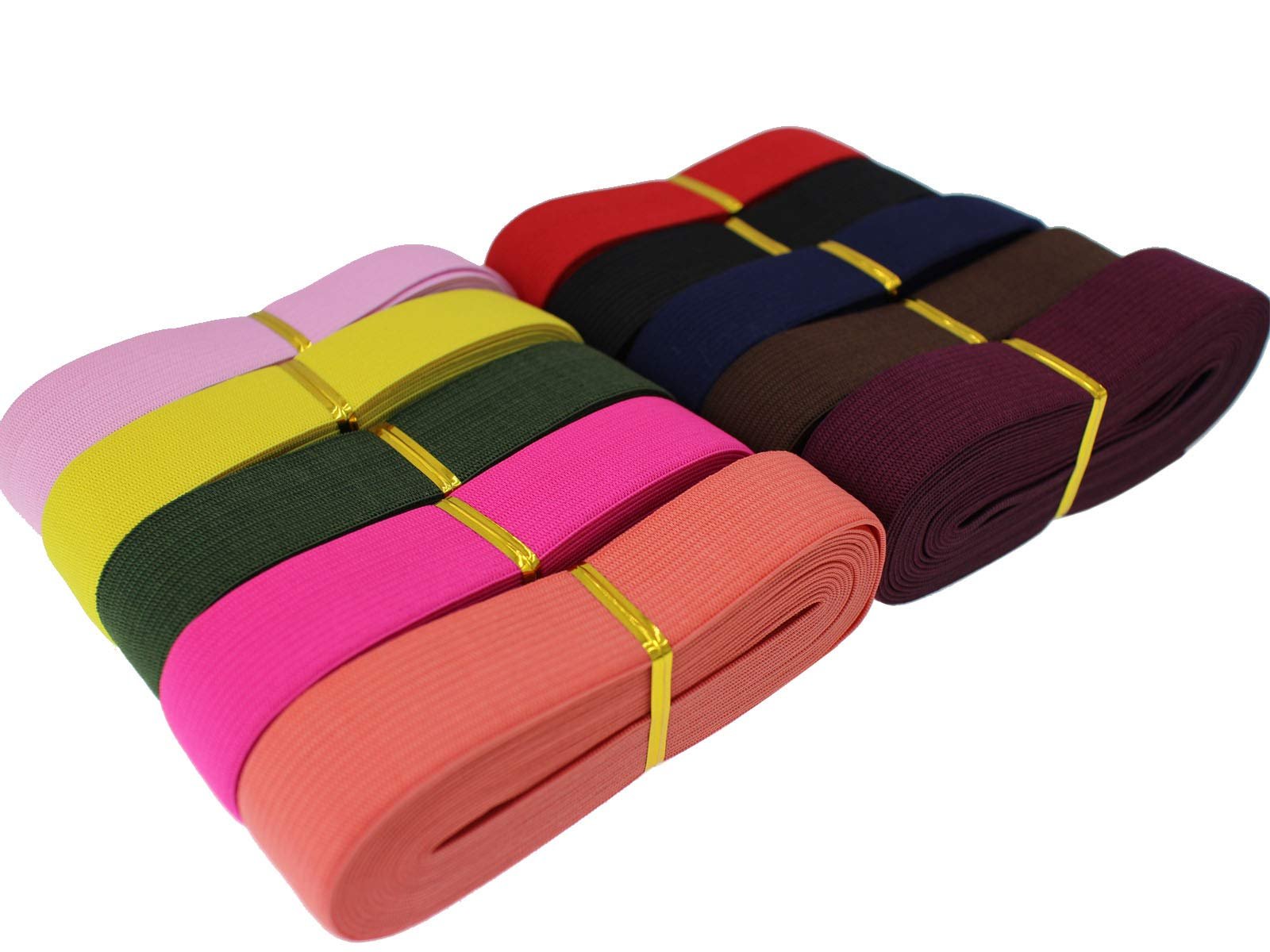 Flat Knit Elastic Band Assortment
