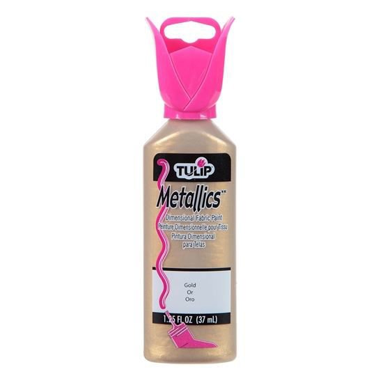Gold Dimensional Fabric Paint