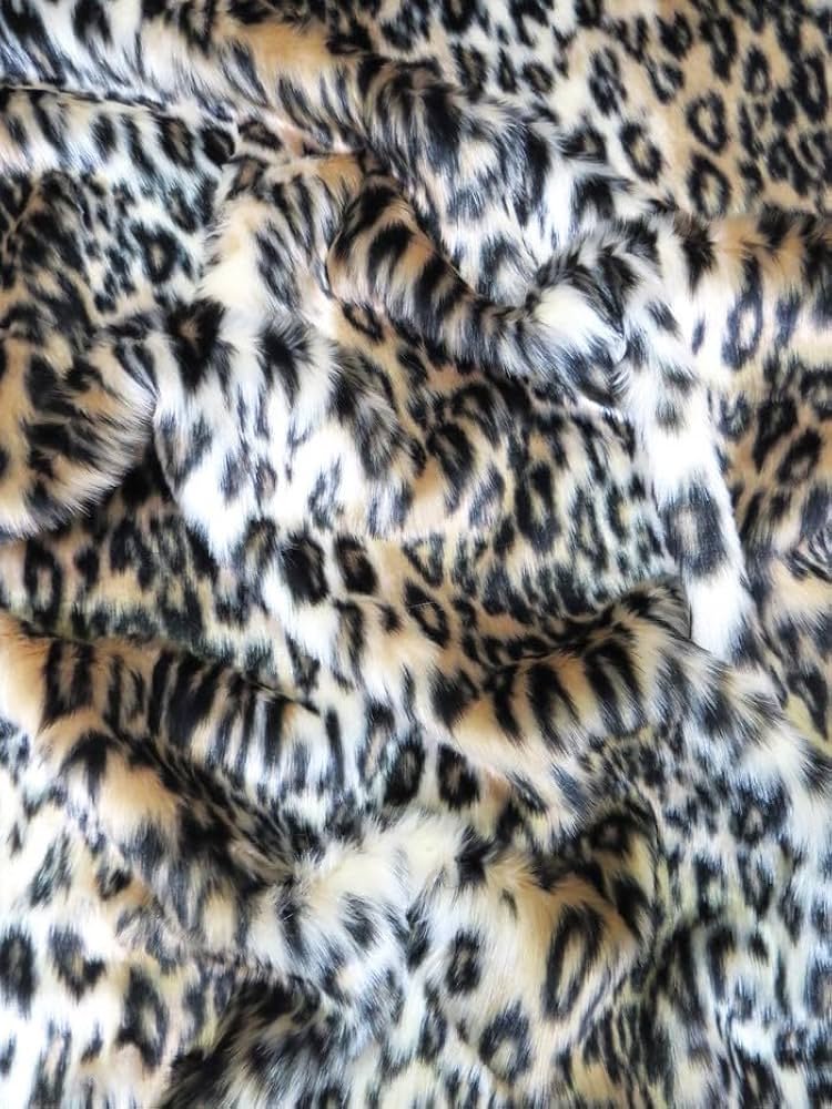Leopard Print Faux Fur