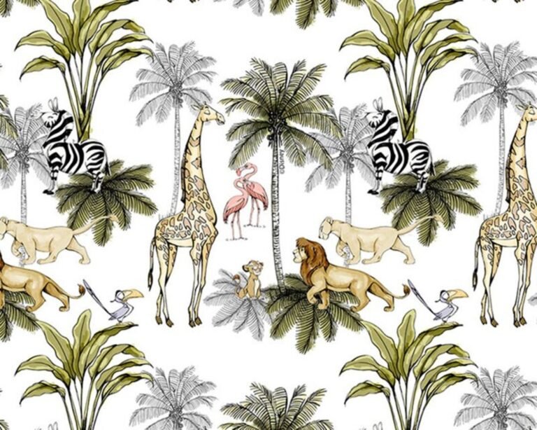 Lion King Fabric - Disney Safari Animal Print Collection