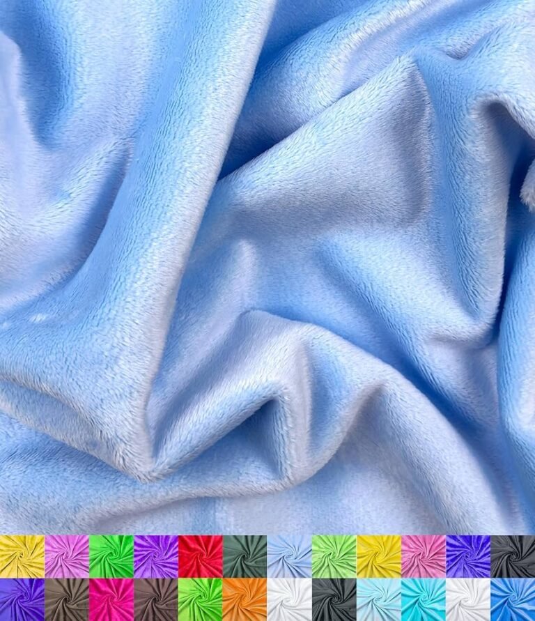 Minky Fabric - Ultra Soft Cuddle Fabric for Baby Blankets and Comfort Projects