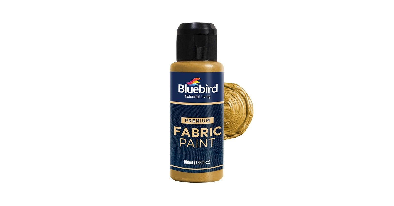 Premium Gold Metallic Fabric Paint
