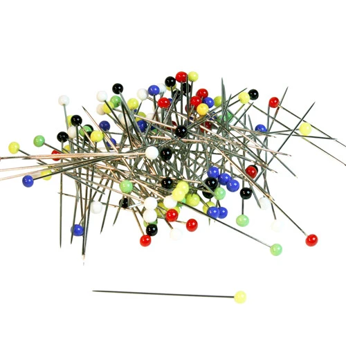 Professional Glass Head Straight Pins