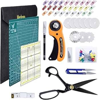 Professional Quilter's Rotary Cutter and Mat Combo
