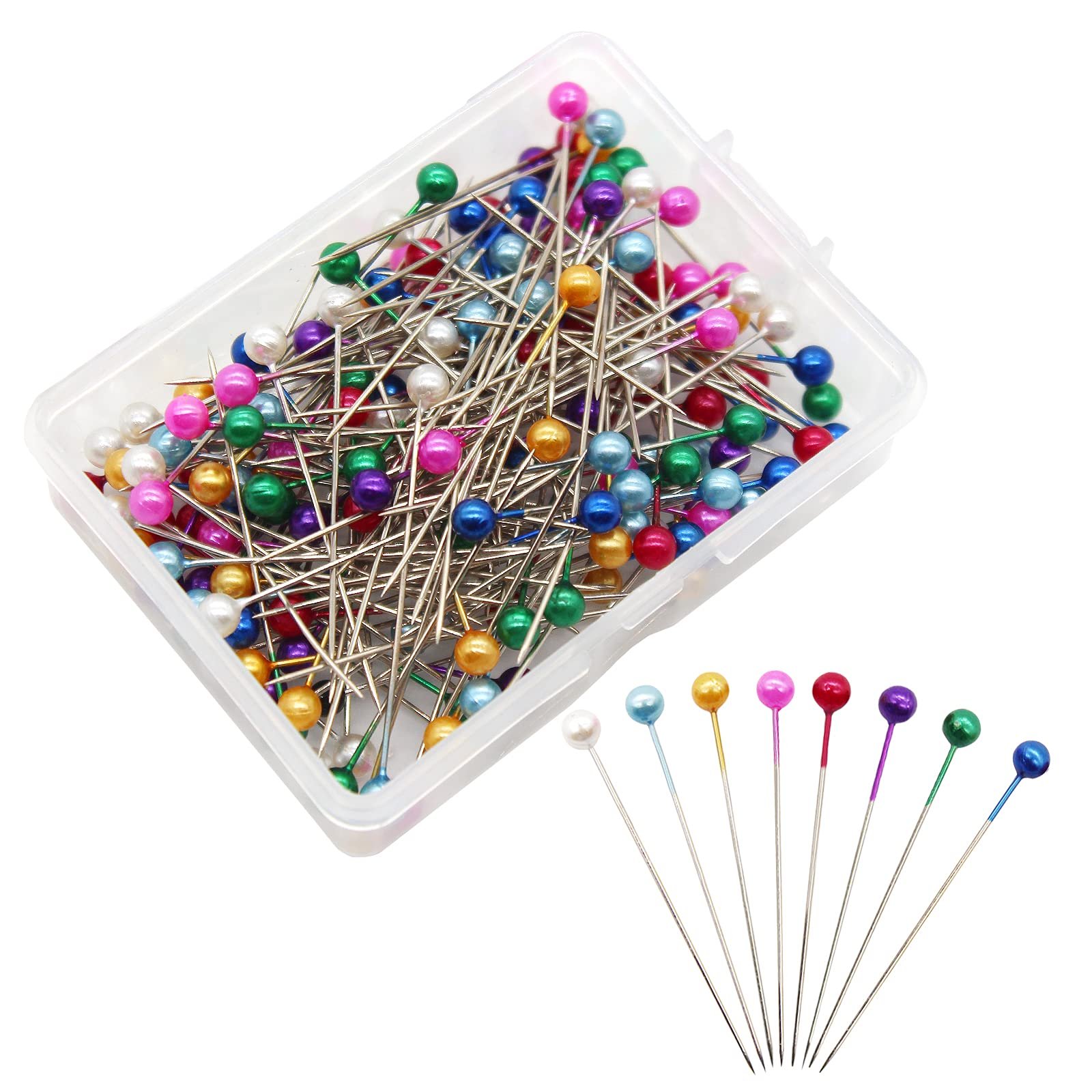 Quilting Ball Head Straight Pins
