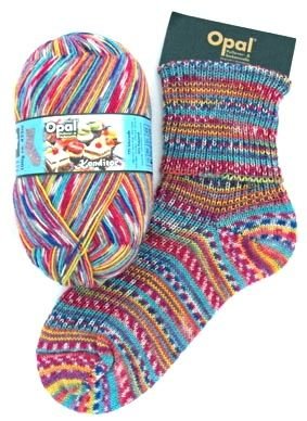 Self-Striping Sock Yarn Blend