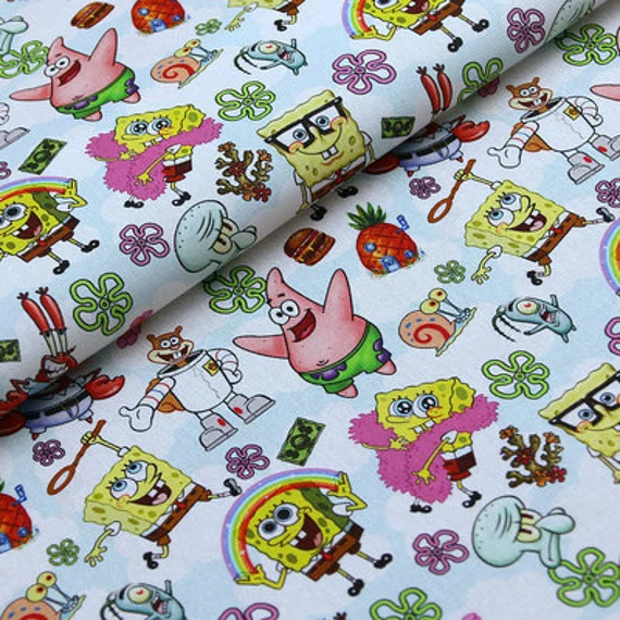 SpongeBob SquarePants Fabric Collection for Creative Projects