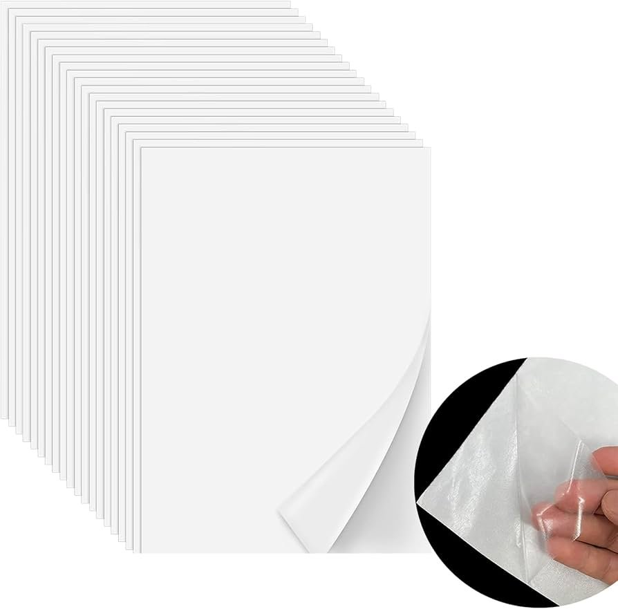 Temporary Fabric Adhesive Sheets