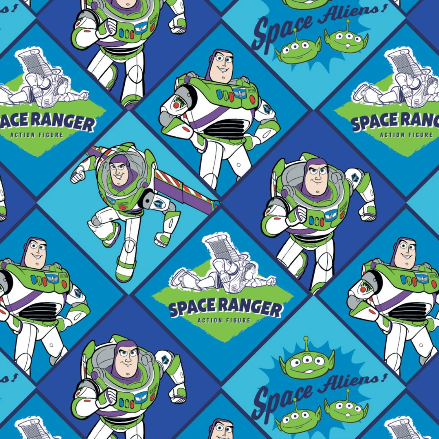 Toy Story Friends Flannel Print