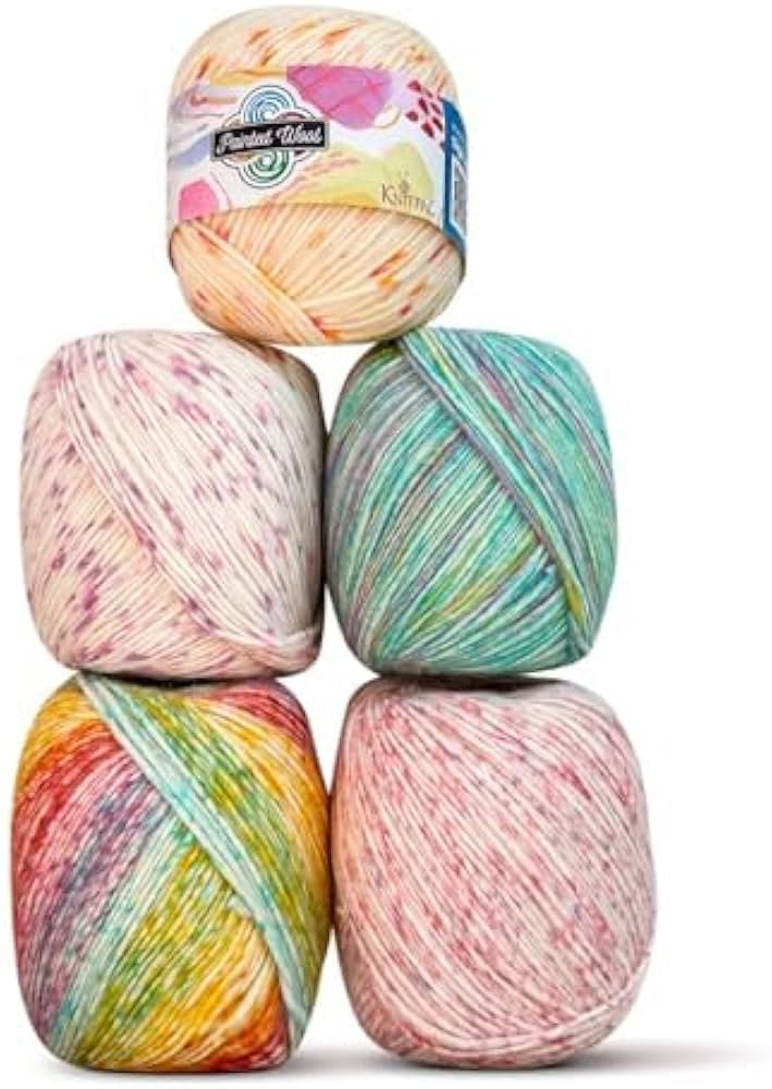 Variegated Acrylic Yarn Collection